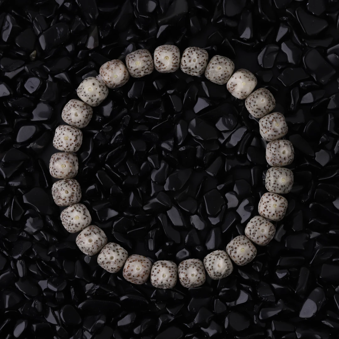 S8153【无相冰糖心针尖星】纯手工定制星月菩提单圈文玩手串