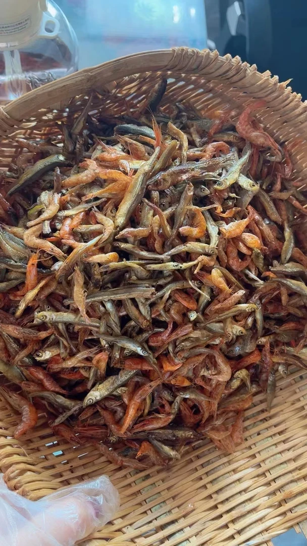 湖南特产小鱼小虾混合农家自制小鱼干淡水鱼熏干虾米虾干干货250g