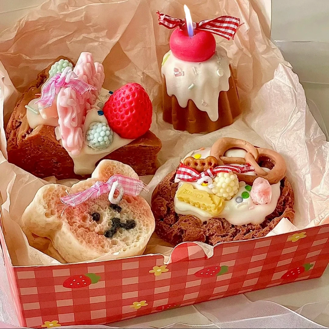 甜品香薰蜡烛礼盒实用生日礼物送女生女朋友闺蜜520情人节毕业