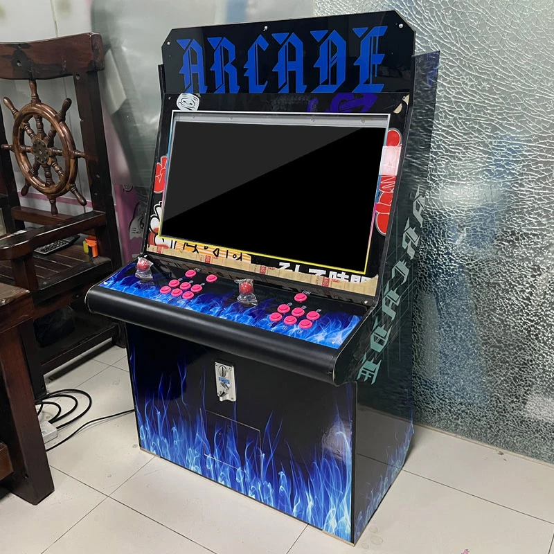 战霸月光宝盒大型四人台式投币扫码商用游戏双人怀旧格斗家用街机