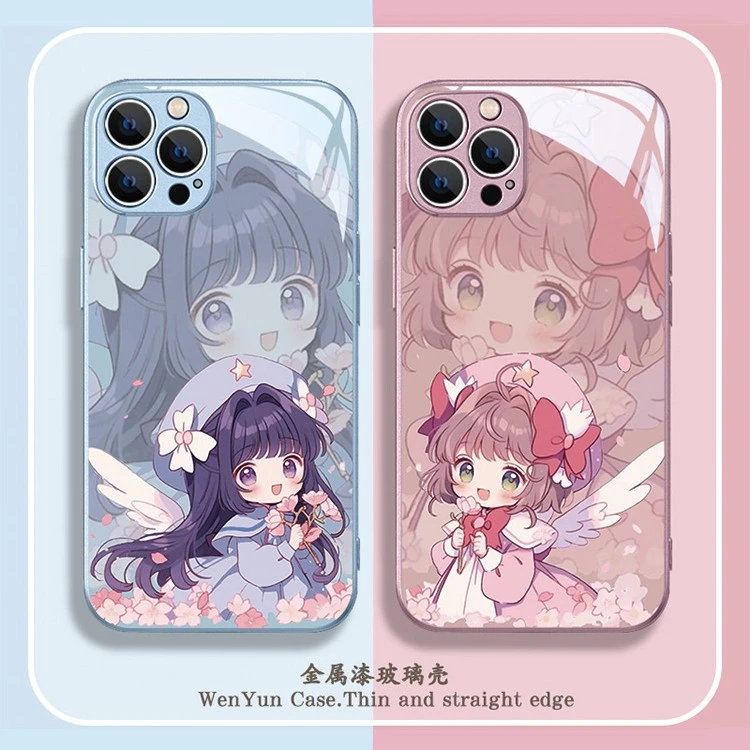 适用苹果/华为/小米/oppo/vivo新款可爱百变小樱美少女网红手机壳