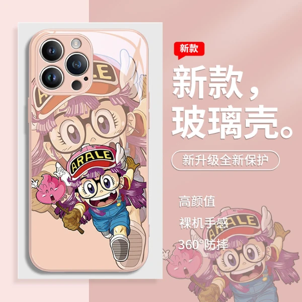 适用苹果15/华为mate60/小米14/oppo/vivo阿拉蕾动漫IQ博士手机壳
