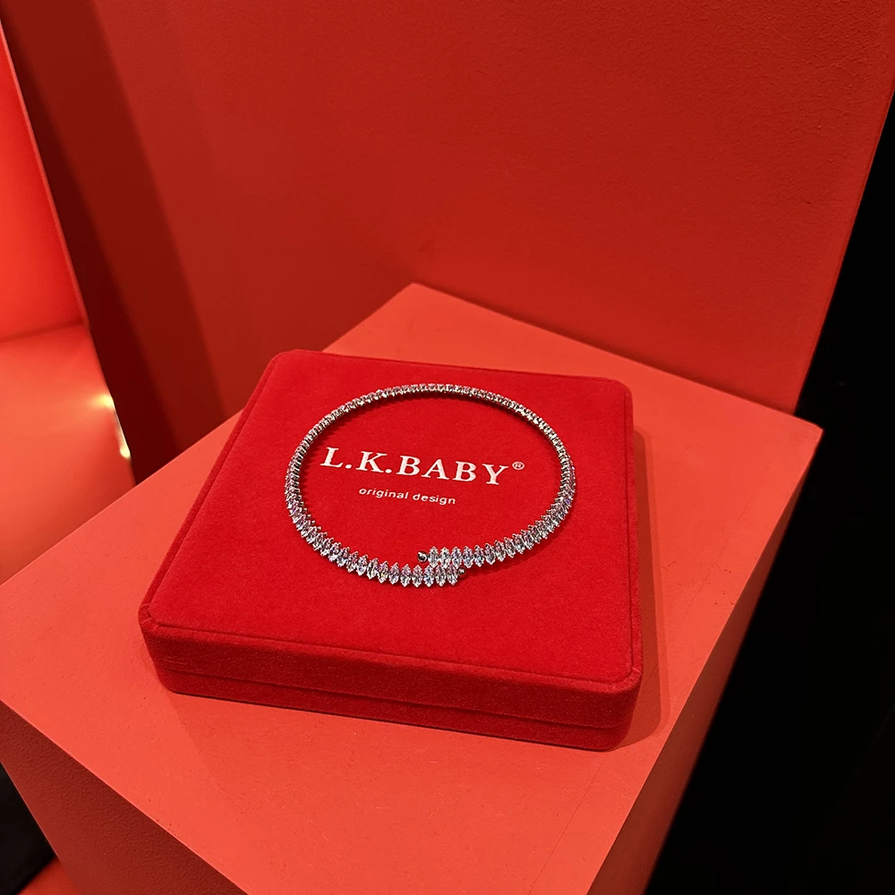 【L.K.BABY】时尚奢华满钻水晶锆石配饰
