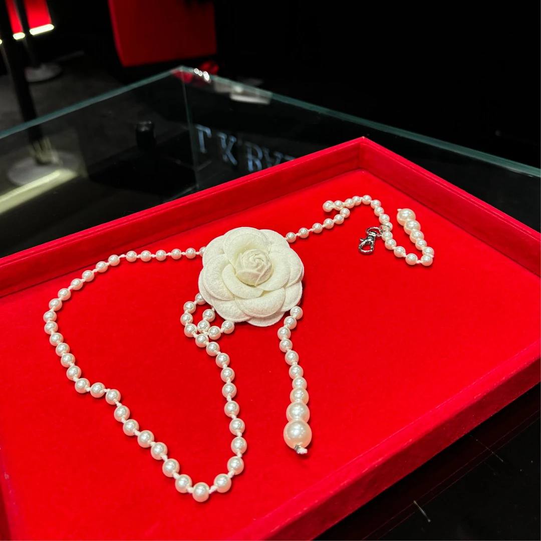 【L.K.BABY】时尚轻奢百搭山茶花腰链