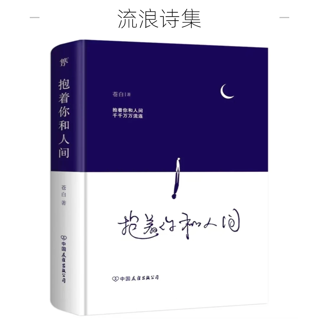 抱着你和人间(流浪诗人苍白诗集书籍，抱着你和人间，干干万万流连)