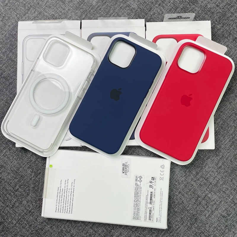 准新品 Apple/苹果 原装正品iPhone12Pro手机壳12透明壳12Pro硅胶