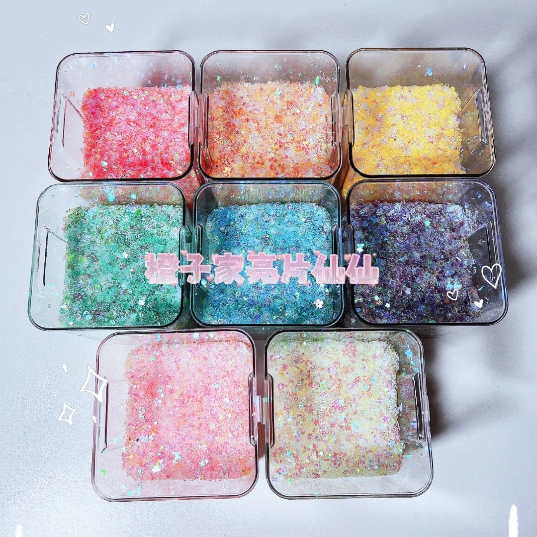 【橙意】橙子家美甲DIY饰品！珠珠钻钻仙仙！现拍现装！爆闪ins珠光