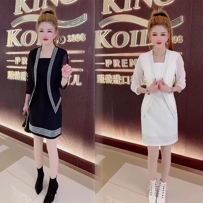 气质洋气网红休闲时尚套装女时尚套装2023早秋新款百搭显瘦减龄女