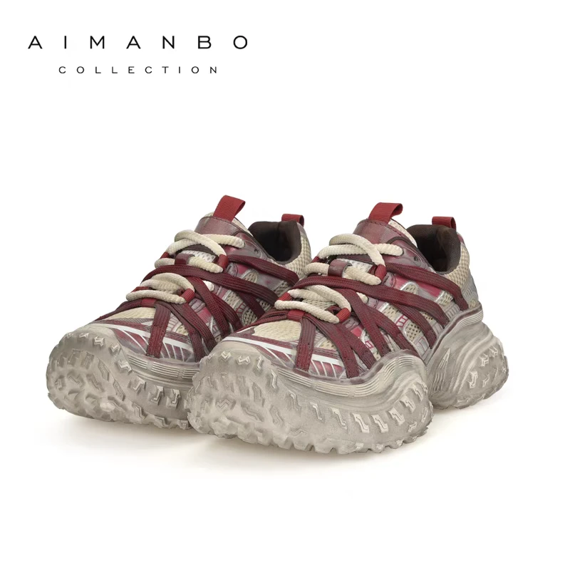 漫步佳人厚底鞋2024秋季新款透气运动时尚百搭休闲爆款鞋潮流女鞋