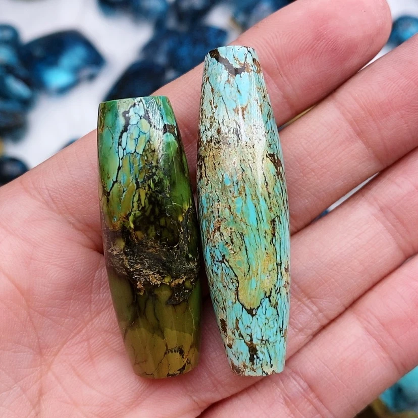 【闪购商品】绿松石珠宝奇石合金诗***!