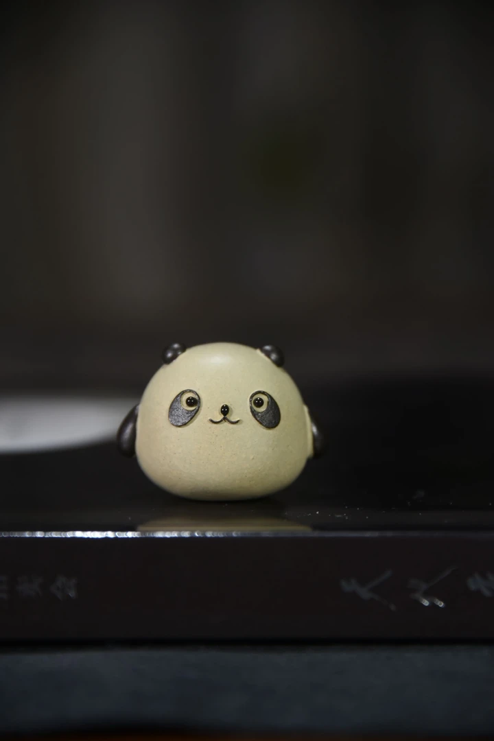 紫砂壶茶宠 小熊猫 紫砂 茶周边 可爱紫砂茶宠