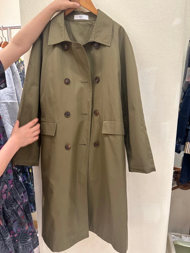 通勤风衣女款，大牌品质双排扣设计舒适优雅知性大方休闲百搭外套