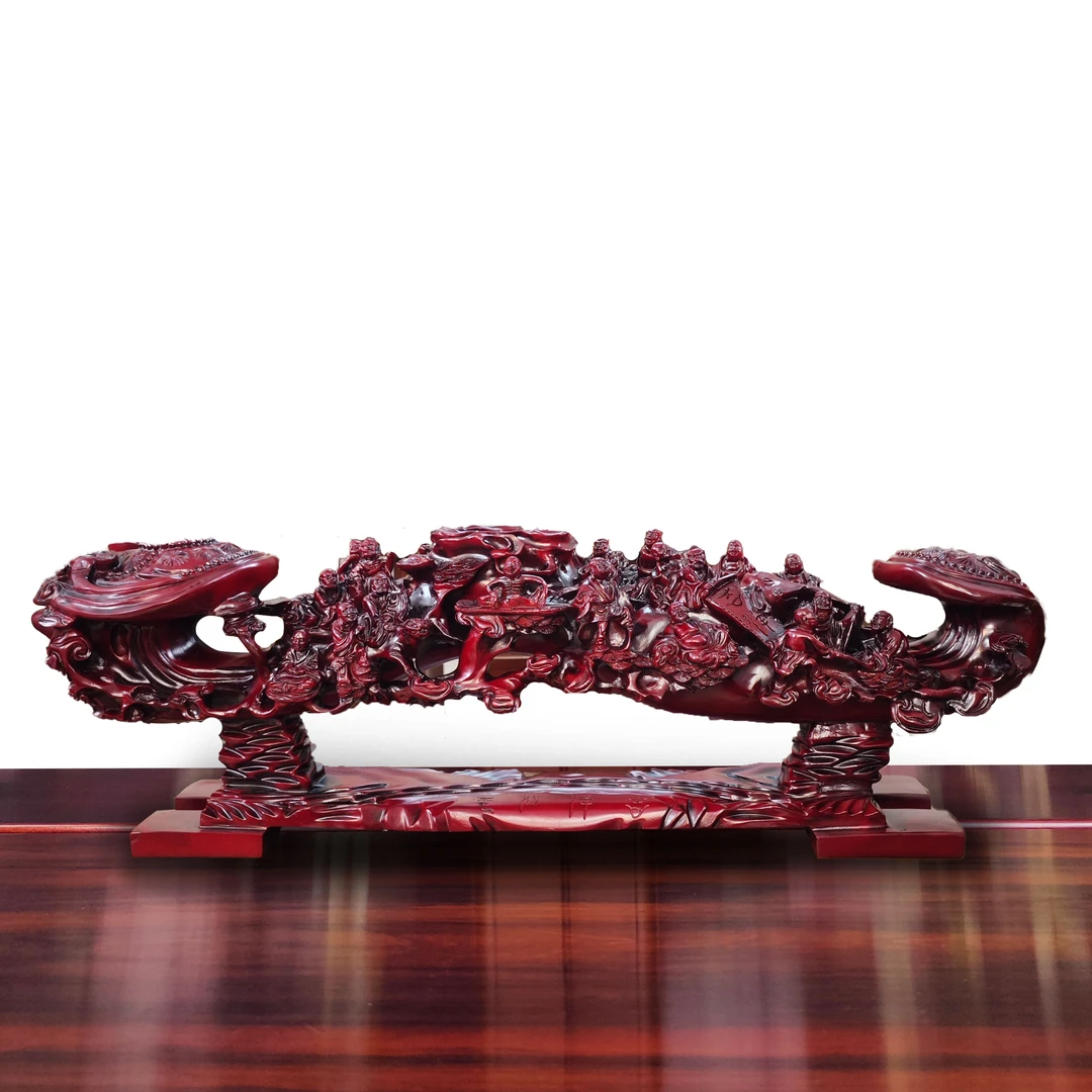 家居/摆件 十八罗汉如意高端大气工艺品吉祥摆件(长73宽12高23cm）