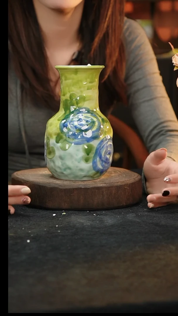 【闪购商品】景德镇手工手绘陶瓷花器