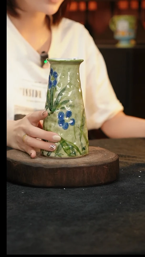 【闪购商品】景德镇手工手绘陶瓷花器