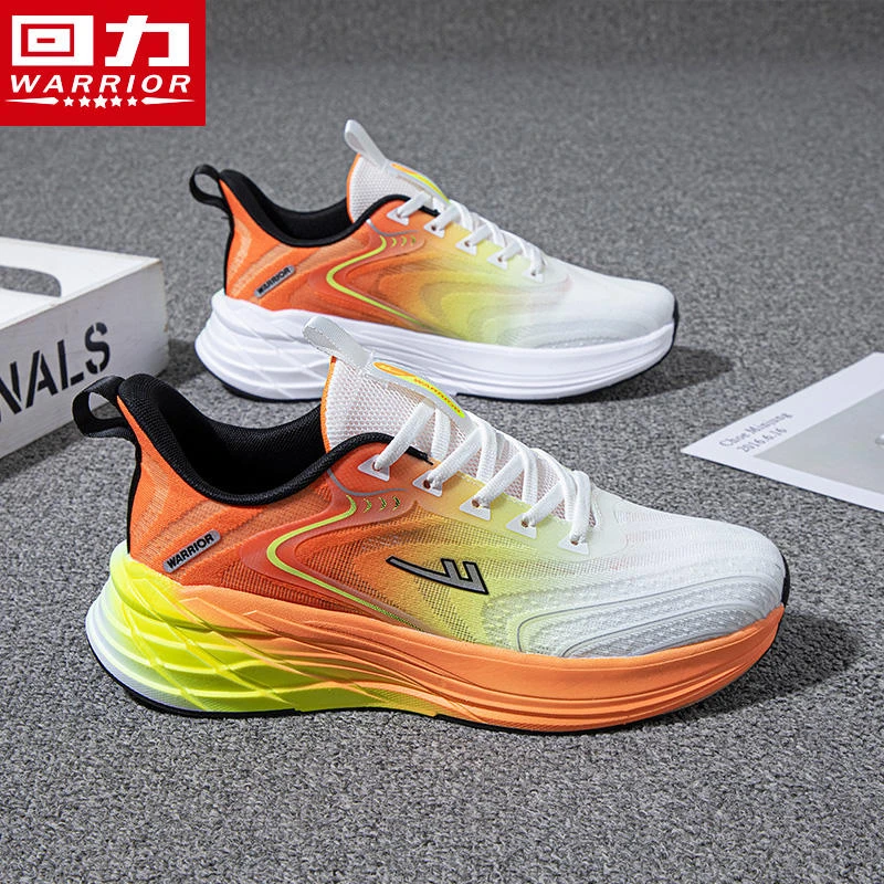 Warrior/回力男鞋运动鞋2024夏季新款休闲男士百搭潮流减震跑步鞋