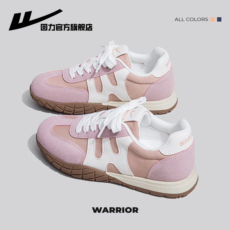 Warrior/回力女鞋2024夏季新款百搭透气板鞋薄款软底轻便复古鞋子