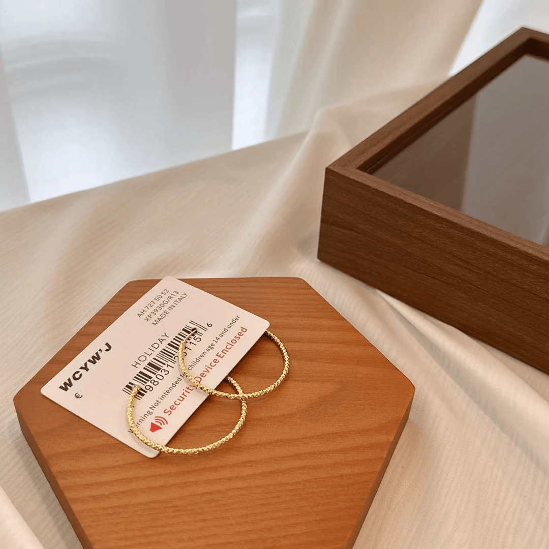 铜合金耳饰 D085  轻奢气质时尚百搭简约小众耳饰