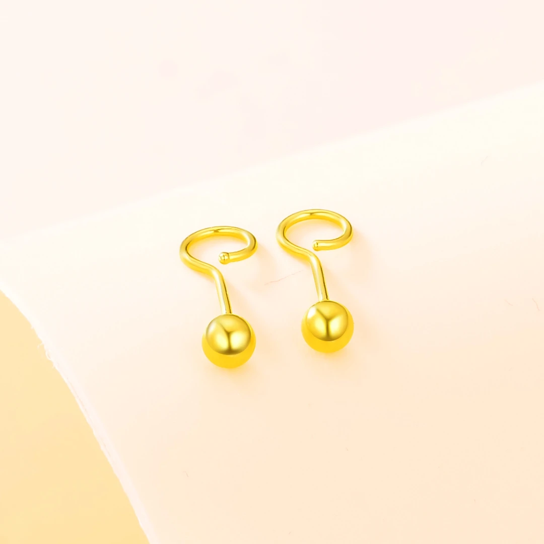 【思思专享】 足金999   耳钉 BP 5125