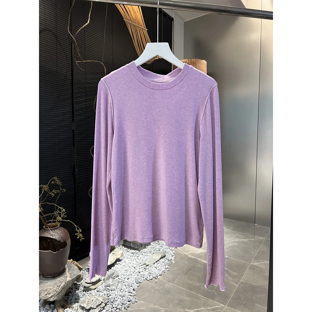 香芋紫面膜打底T恤101602（清）