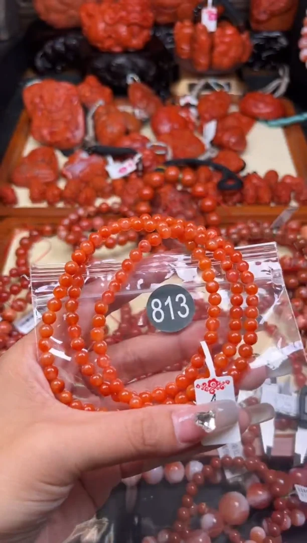 【闪购商品】南红玛瑙珠宝奇石未镶嵌813-5+
