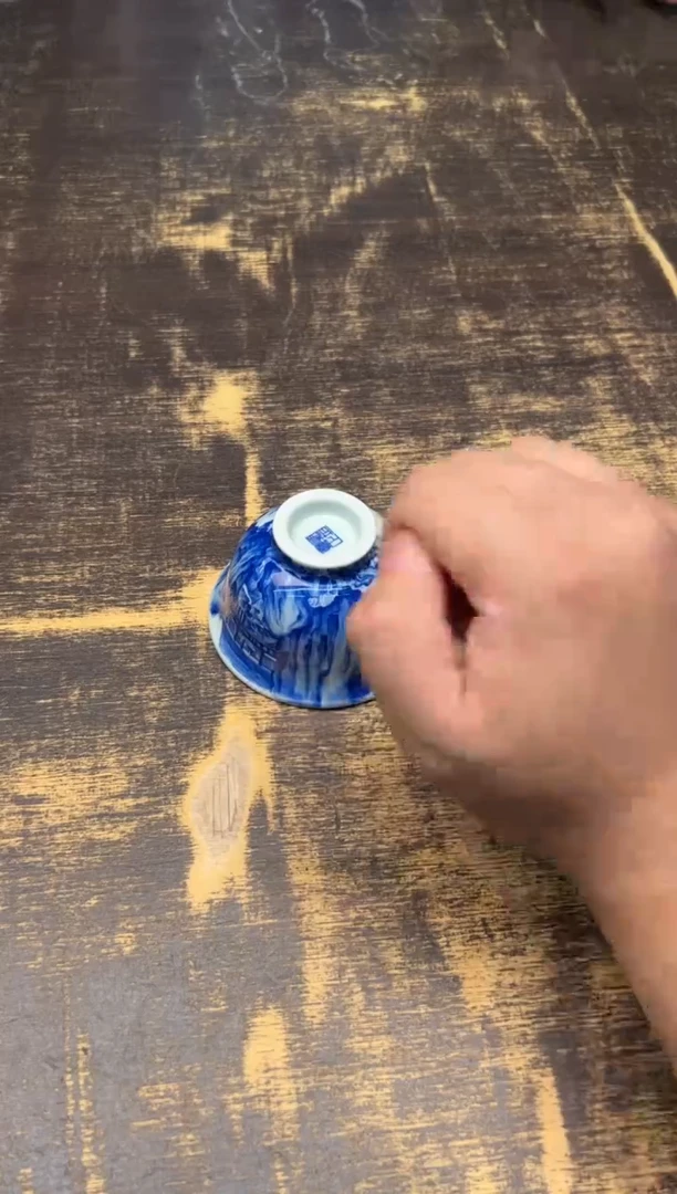 【闪购商品】/（预售）恒垣山房水阁雅集压手杯