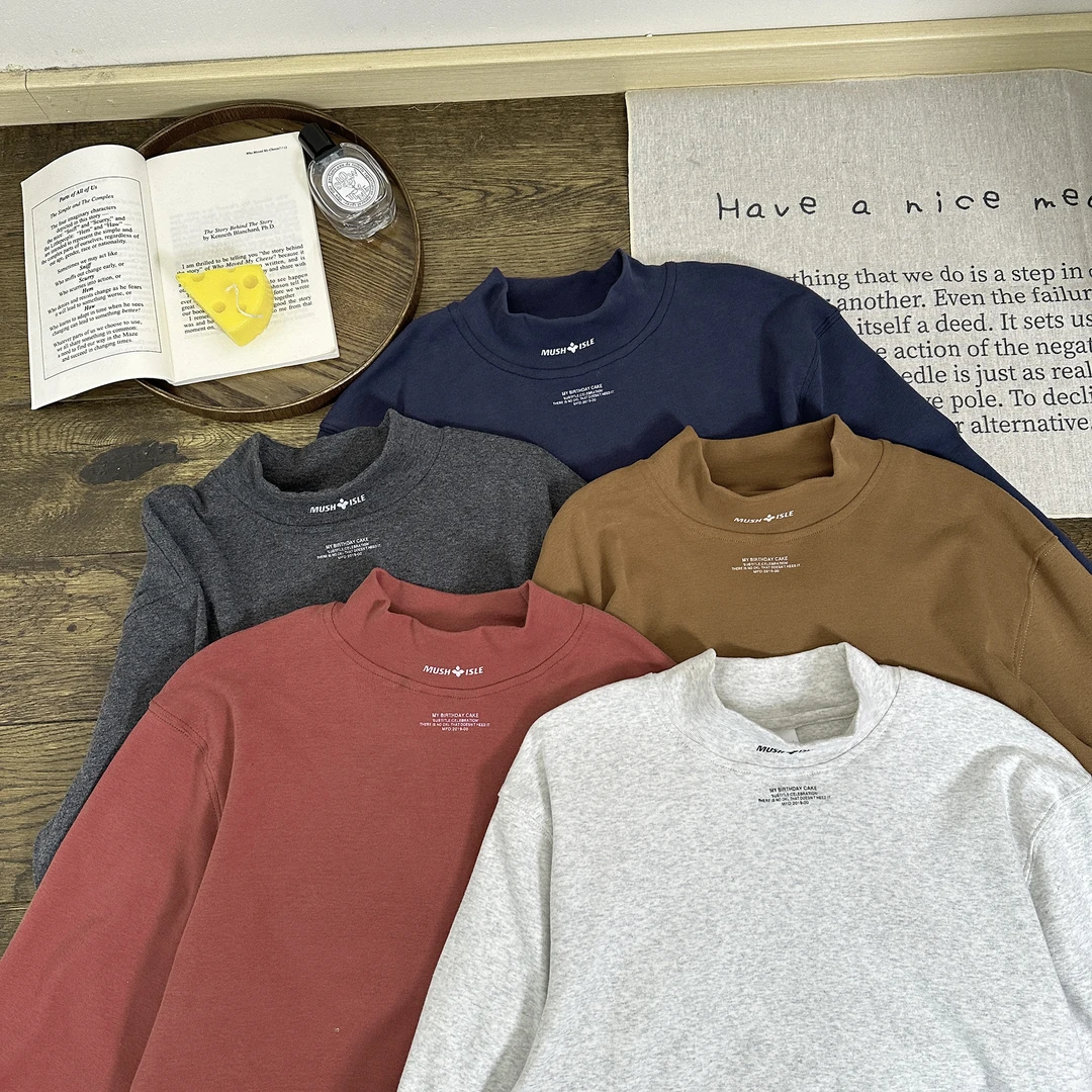 阿又冬季童装男童儿童中大童亲子保暖中领打底99132D