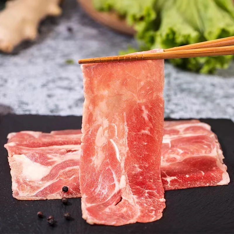 溢牛炽精选肥牛片150g*5包 雪花肥牛片火锅牛肉片
