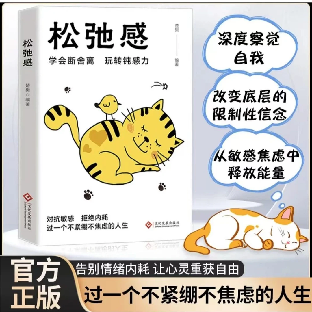 松弛感玩转钝感力学会断舍离对抗易焦虑紧绷拒绝内耗人生心理学书