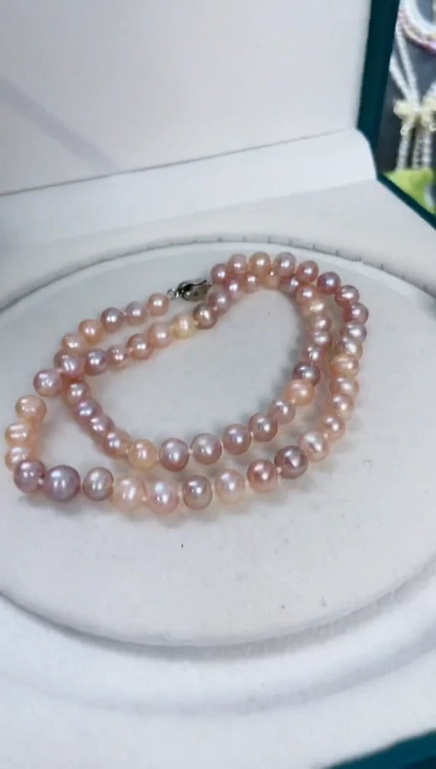 【闪购商品】淡水珍珠项链未镶嵌项链5331