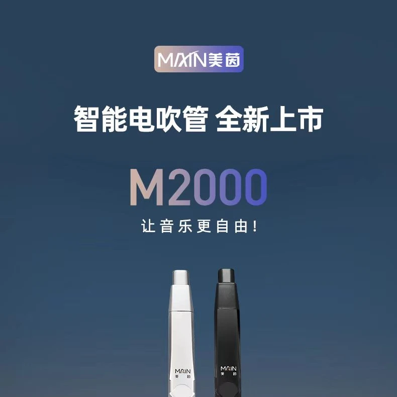 美茵M2000电吹管初学入门易学乐器笛子葫芦丝电子萨克斯电吹管