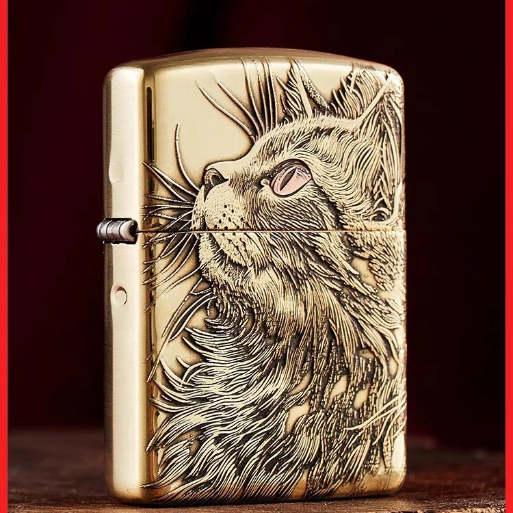 Zippo打火机194B复刻仰望星空猫319