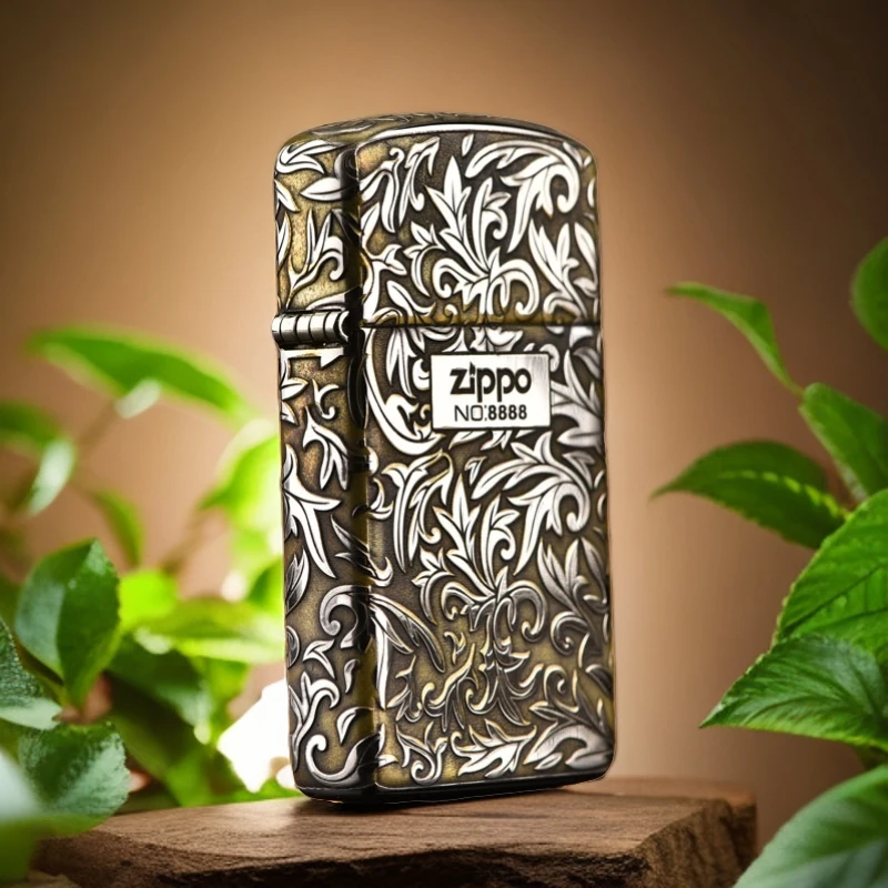 zippo打火机正品纤巧盔甲/康斯坦丁牧师/唐草仙子防风DY9920DK