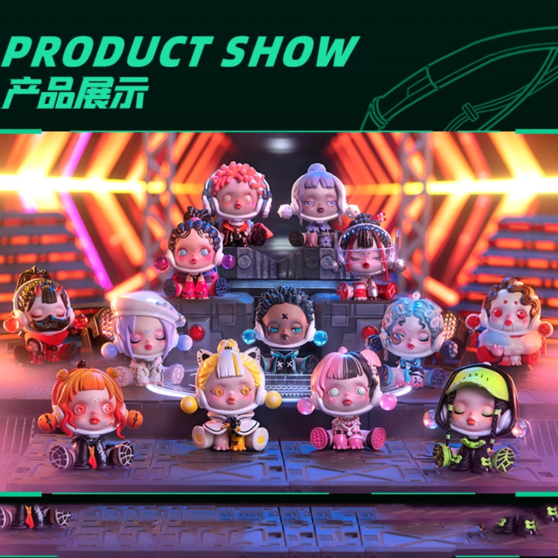 【代拆】夜之城系列潮玩手办盲盒