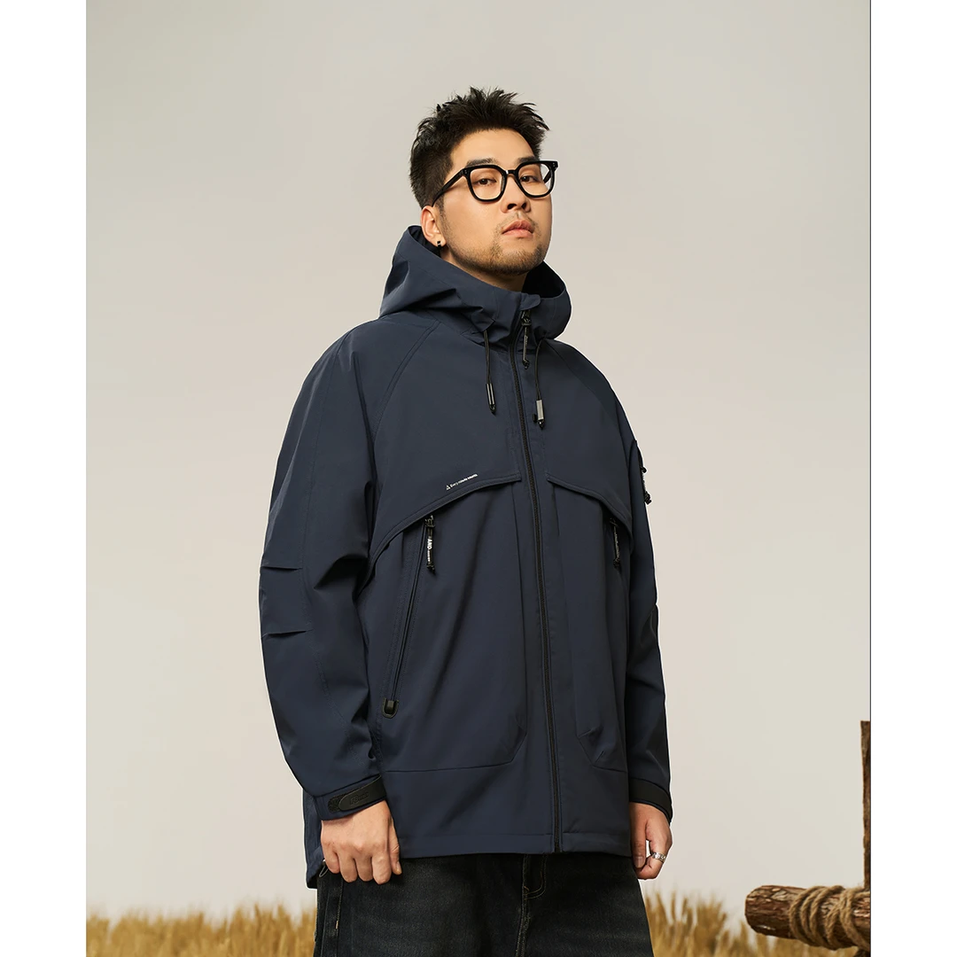 【户外三防耐磨】森老板大码男装秋季休闲男外套户外防水防风夹克