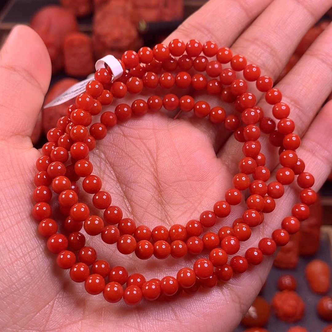 【闪购商品】南红玛瑙手串未镶嵌阳**烂
