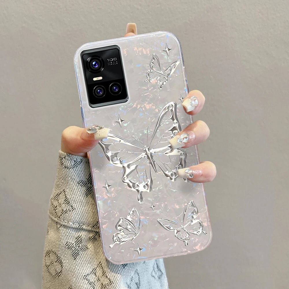 适用vivo s10手机壳s10pro新款s10e高级感贝壳纹全包防摔软壳女款