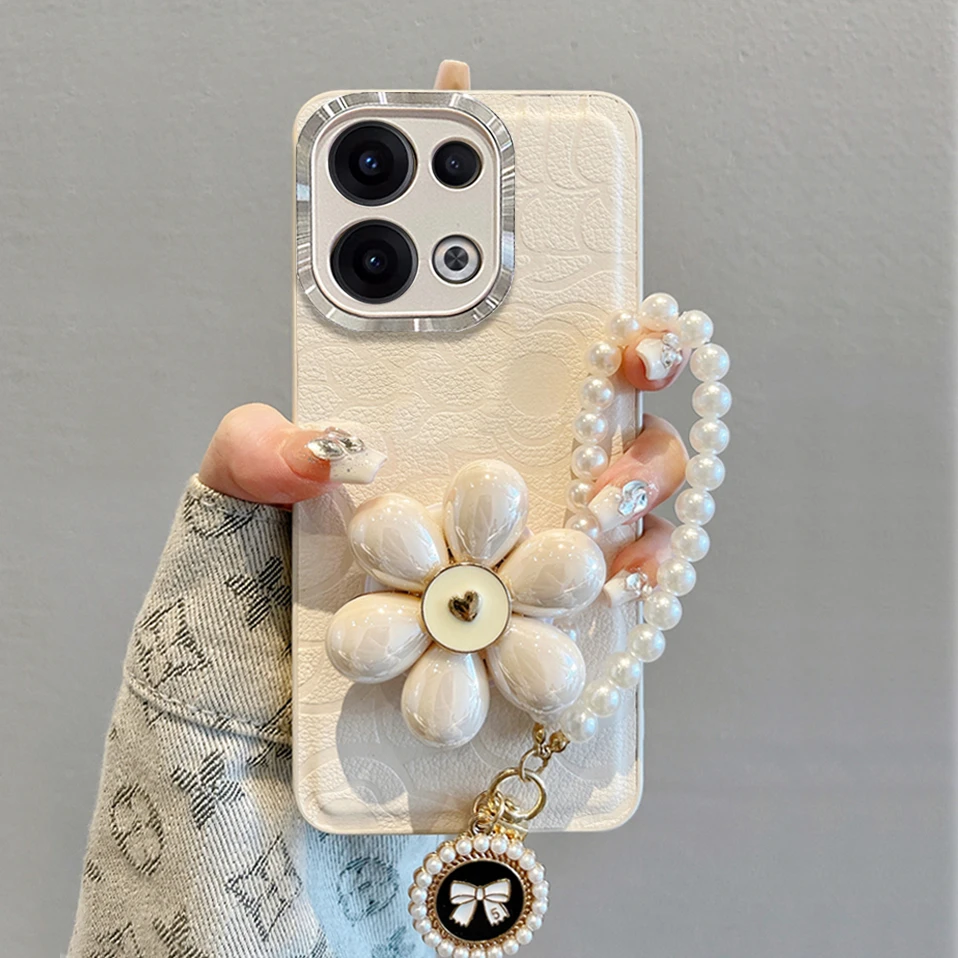 适用opporeno13手机壳reno13pro新款简约轻奢带支架全包防摔ins女