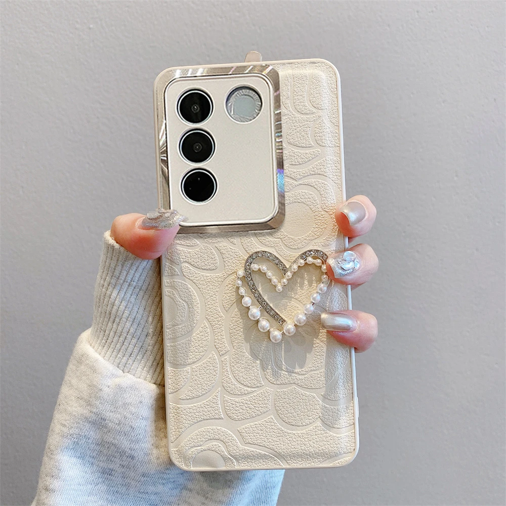 适用vivos16手机壳s16pro新款女s16e简约ins高级感曲面屏全包防摔