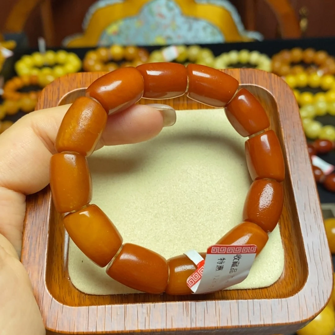 【闪购商品】蜜蜡手链未镶嵌手串