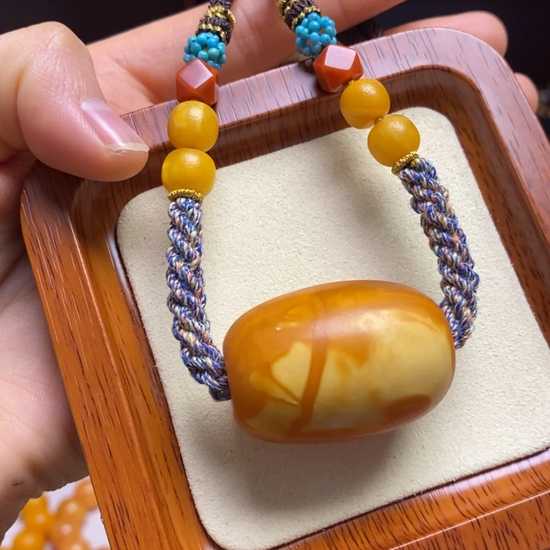 【闪购商品】蜜蜡颈饰未镶嵌?***a