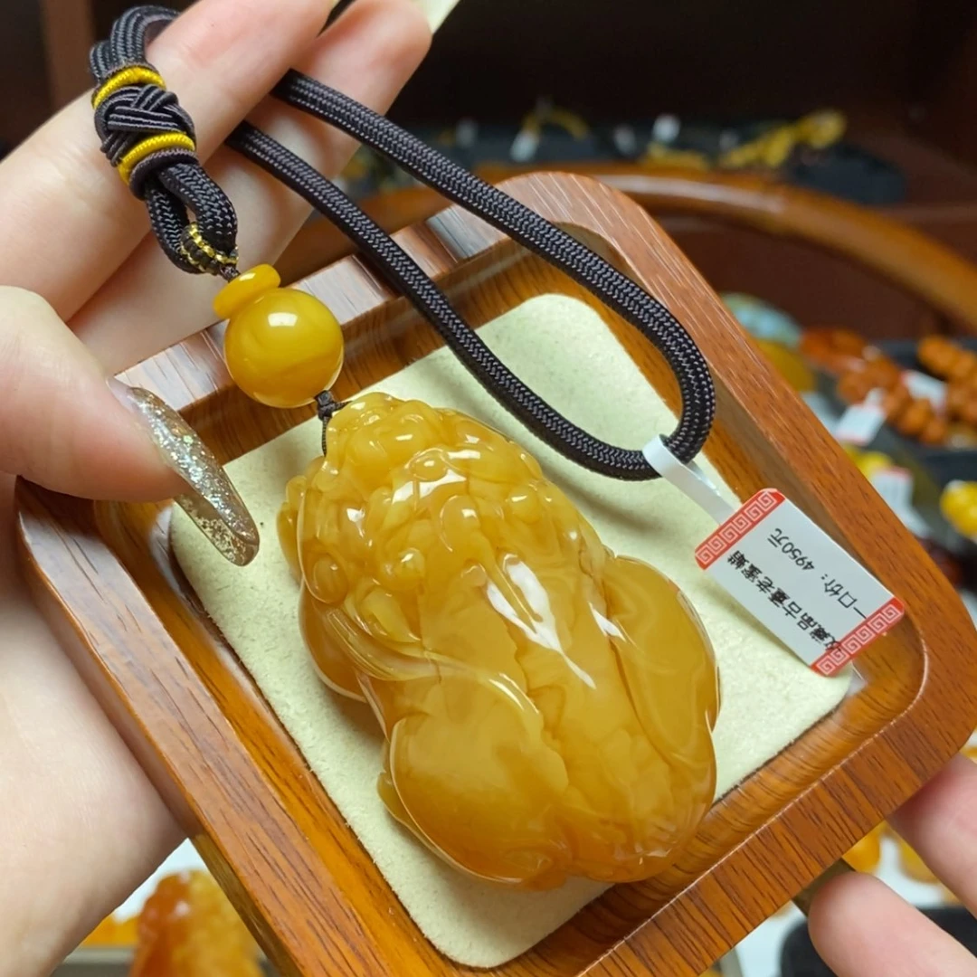 【闪购商品】蜜蜡手链未镶嵌手把件