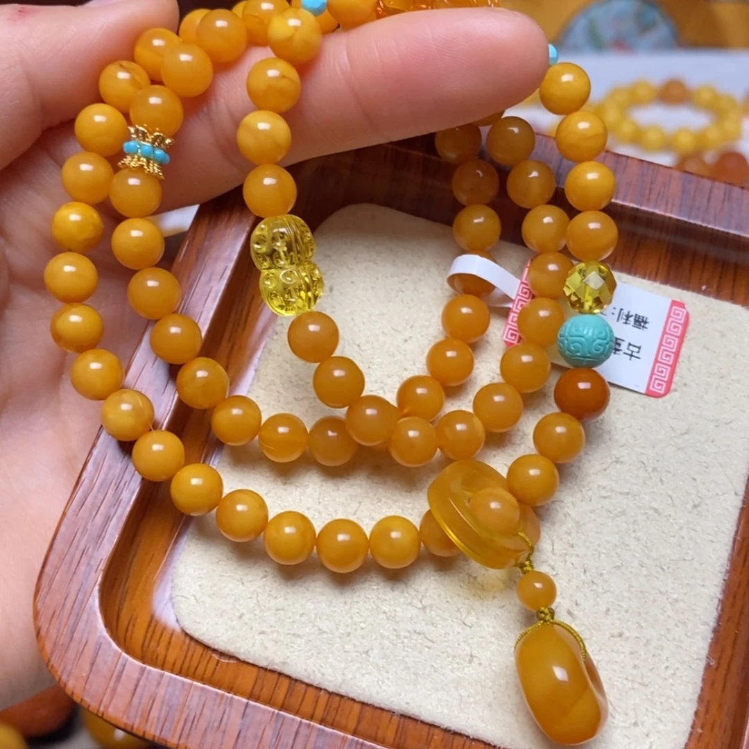 【闪购商品】蜜蜡手链未镶嵌手串