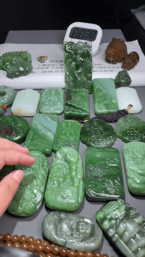 【闪购商品】和田玉吊坠(不含链)未镶嵌1