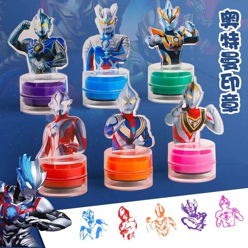 儿童印章帅气酷炫压克力摆件造型卡通奖励幼儿园小学生印章多款可