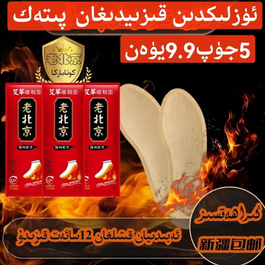 【jintak好物】5双 kizziy degan pitak 发热鞋垫男女暖足宝冬季