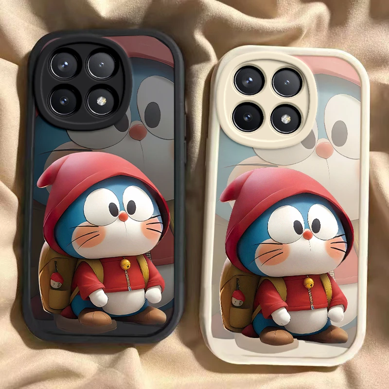 一加12手机壳1+硅胶oneplus可爱ace2全包ace2pro保护套软哆啦A梦