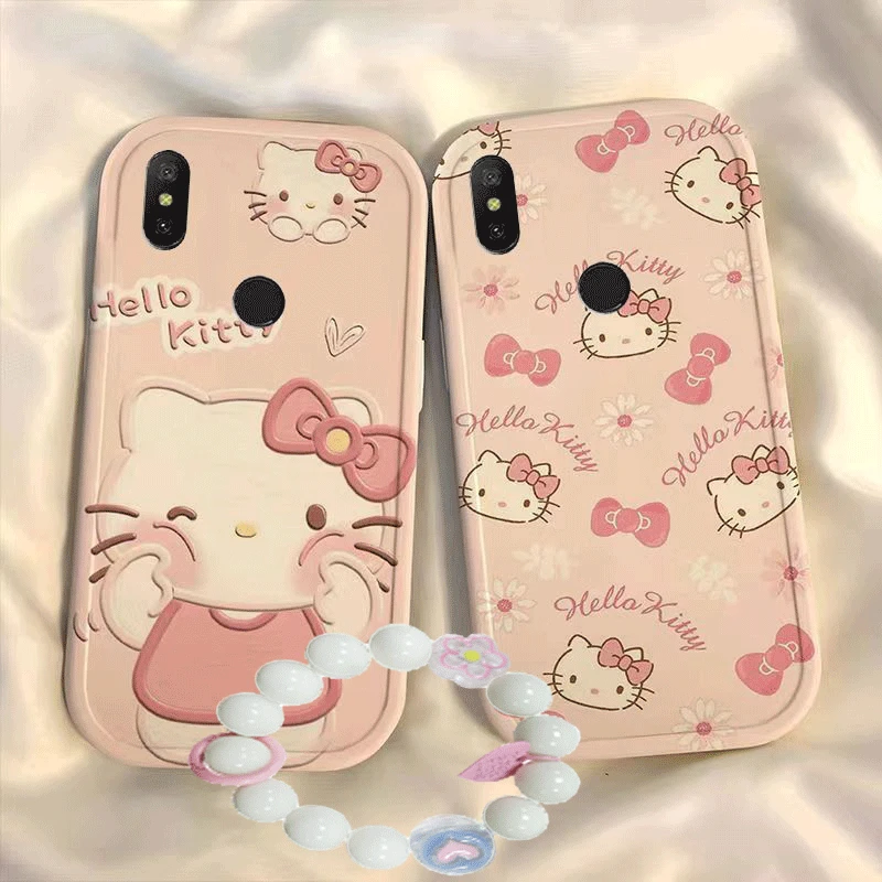 红米6pro手机壳硅胶kt凯蒂猫卡通可爱全包套保护套软redmi