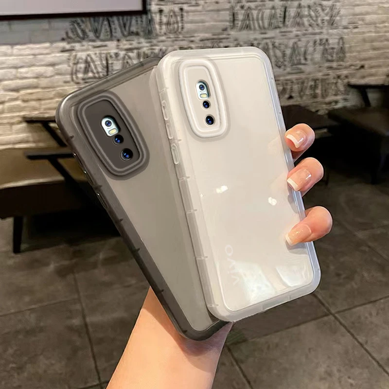 vivoS1Pro手机壳vivo S1pro透明s1气囊男女全包防摔硅胶软壳套新