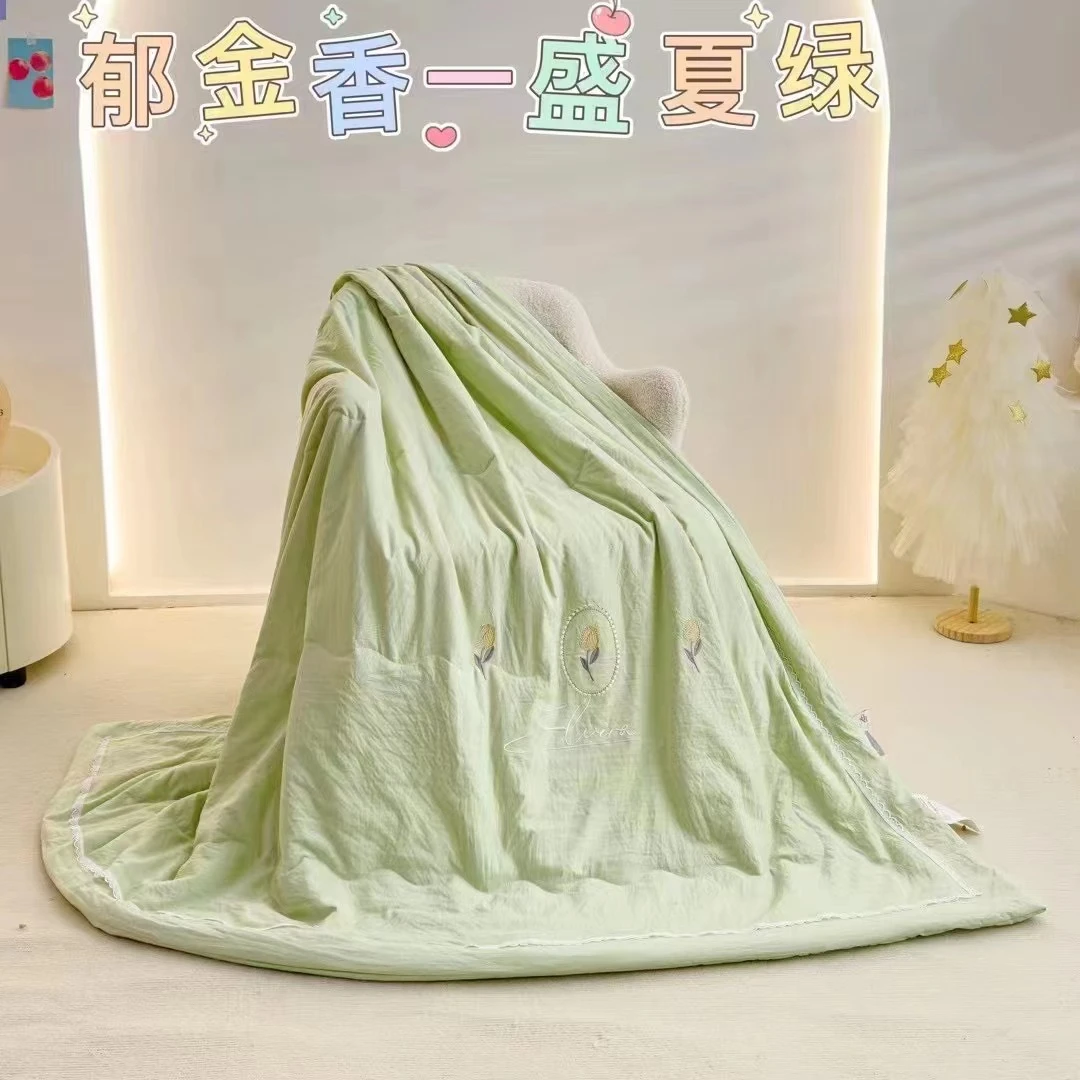 夏季夏凉被四件套双人加厚-孤品1号